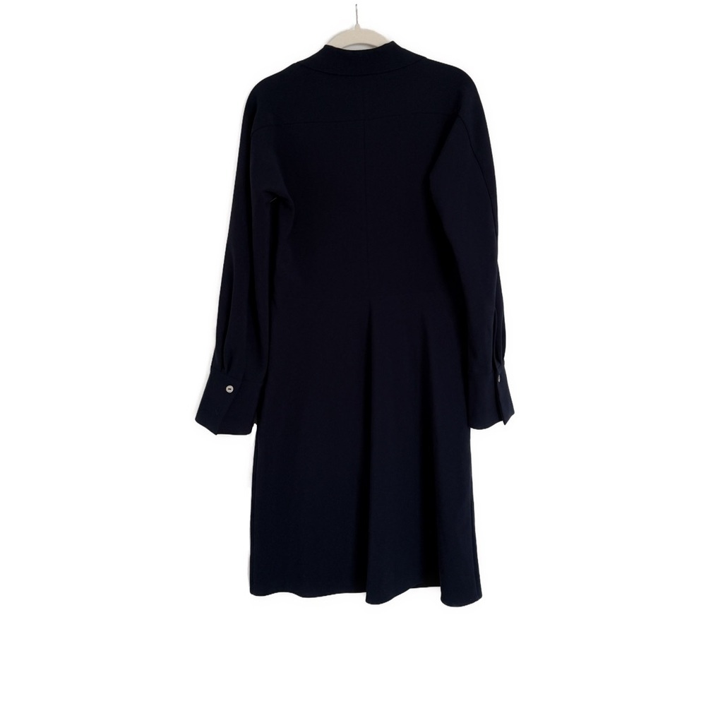 NEW Vince Rugby Knee Length Dress Coastal Navy Size 6 - Picture 7 of 7